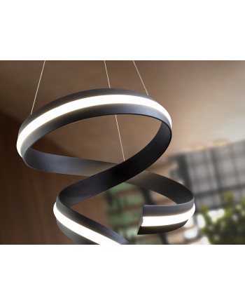 AMARA-LAMPARA VERTICAL - NEGRO MATE